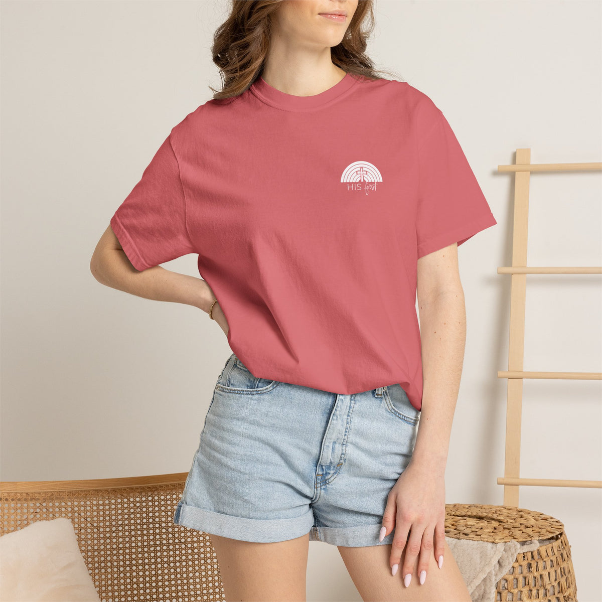 HIS First Logo | Comfort Colors T-Shirt