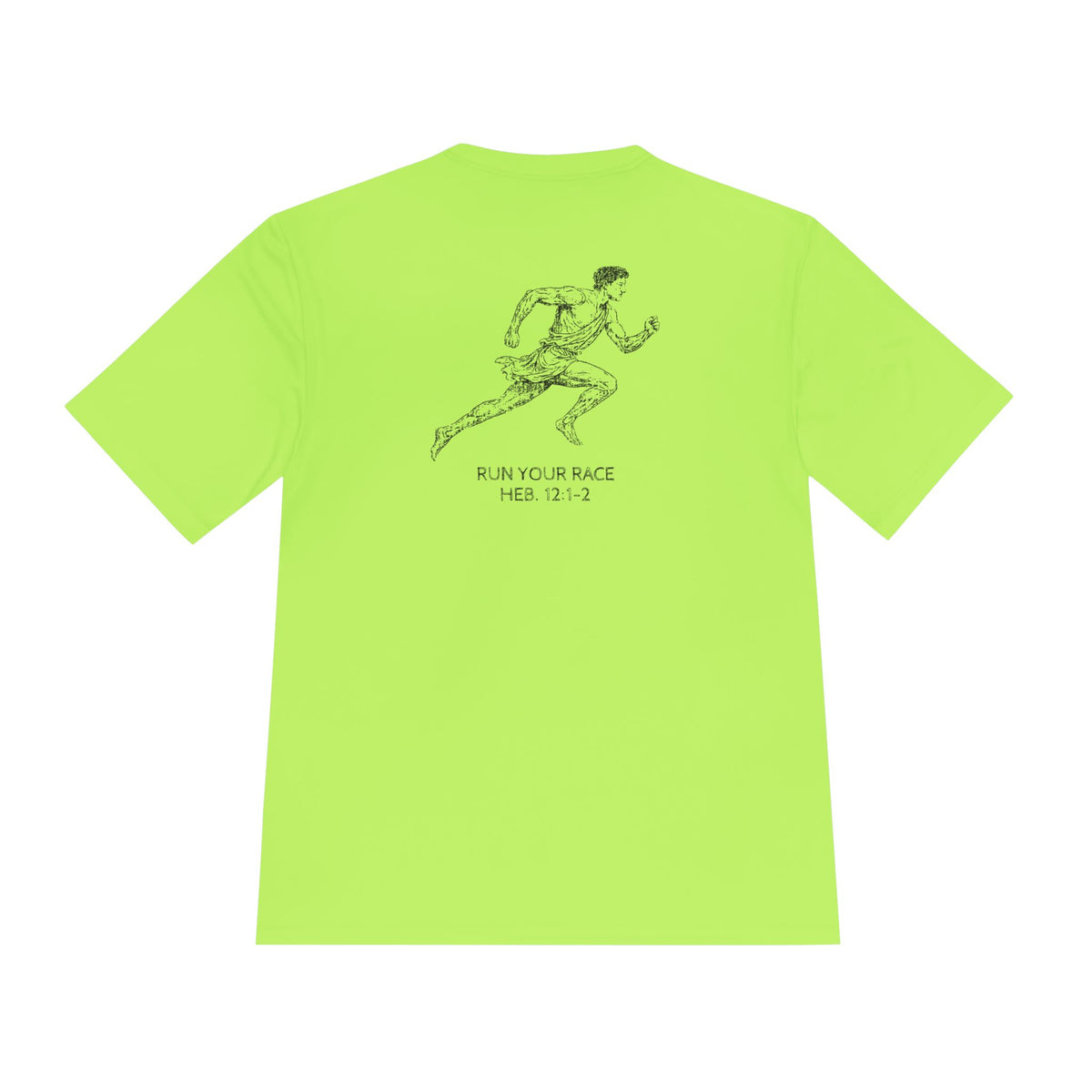Run Your Race - Moisture‑Wicking Performance Tee