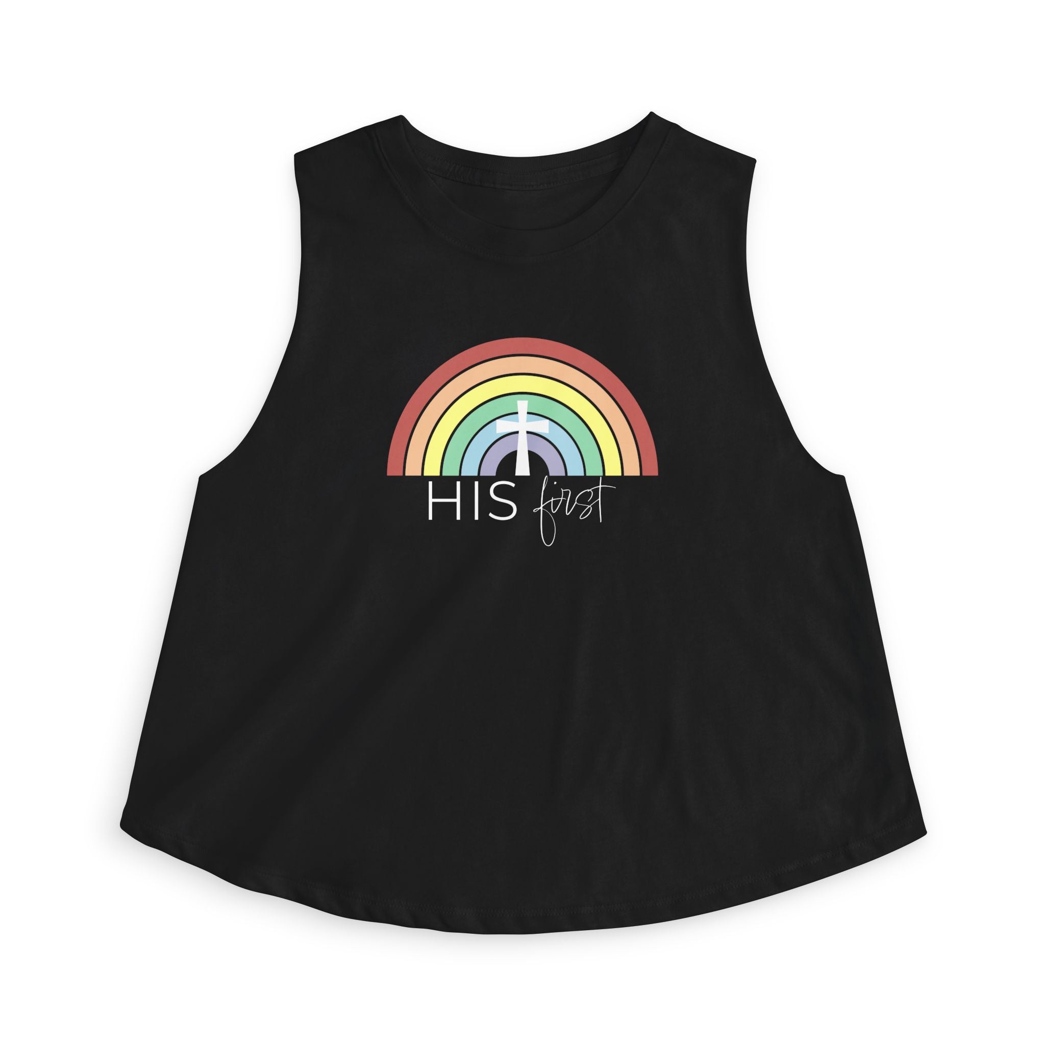 HIS First Rainbow | Women’s Crop