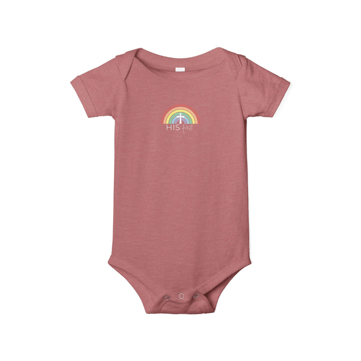 HIS First Rainbow | Infant Onesie