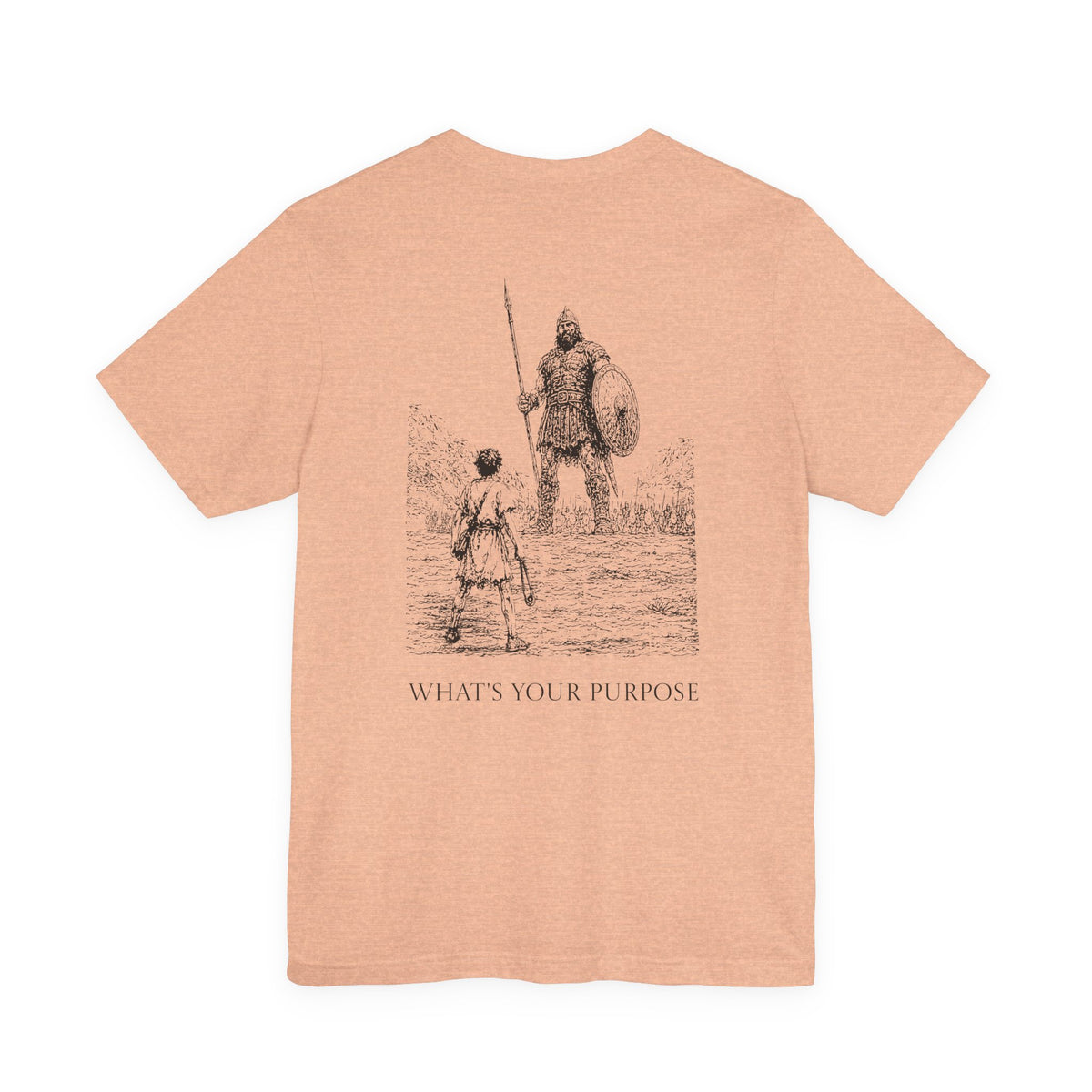 David and Goliath "What's Your Purpose" — Lightweight Tee