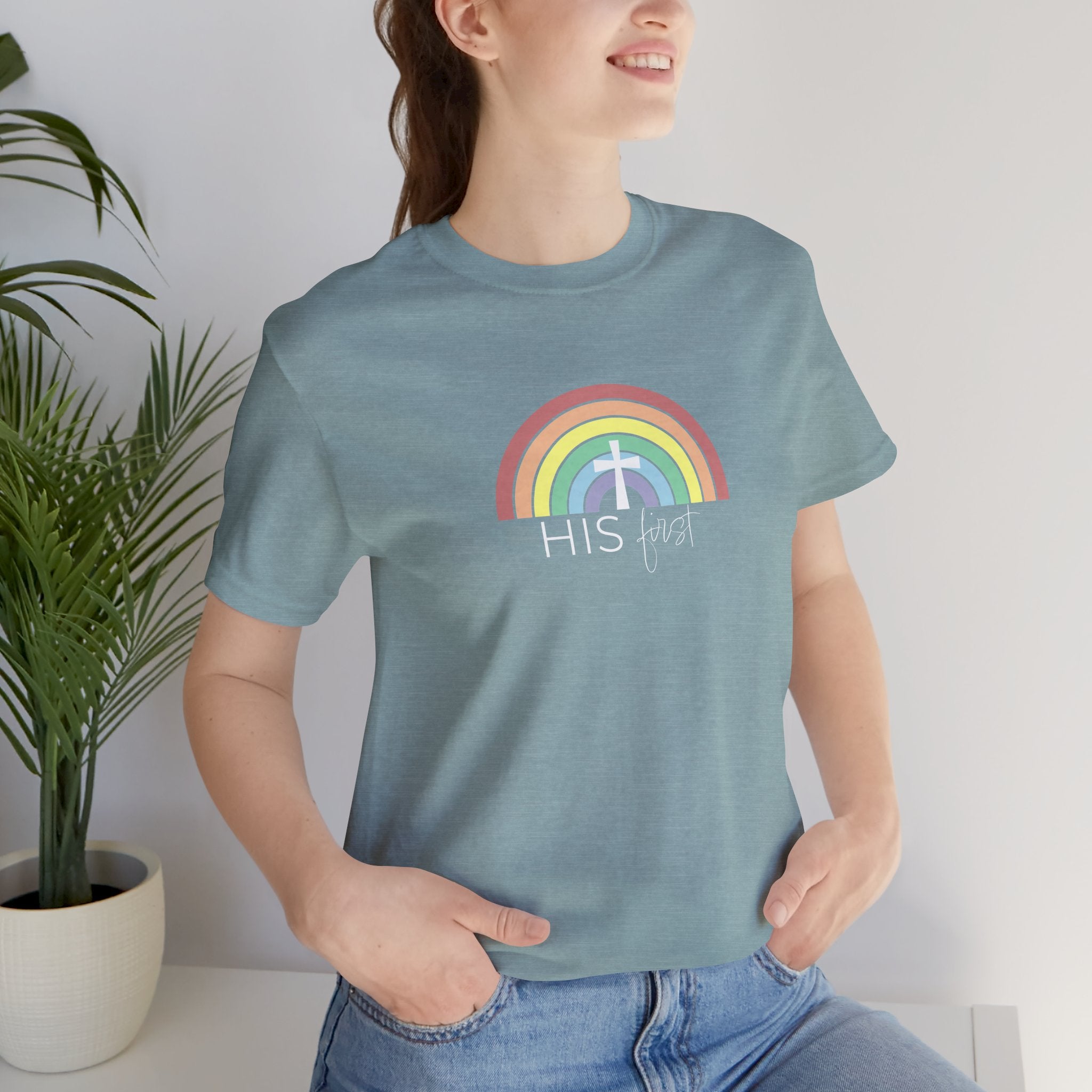 HIS First Rainbow | Relaxed Tee