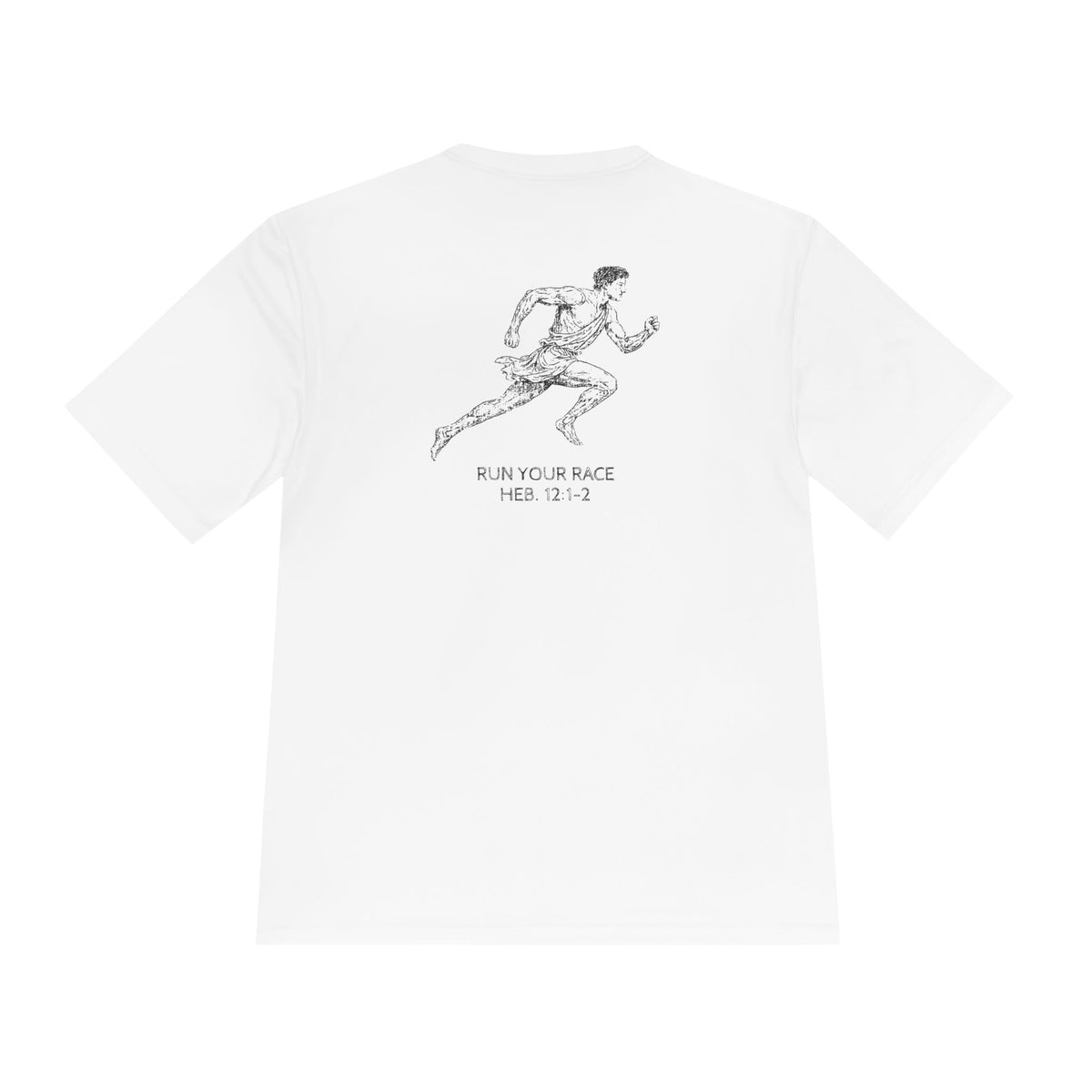 Run Your Race - Moisture‑Wicking Performance Tee