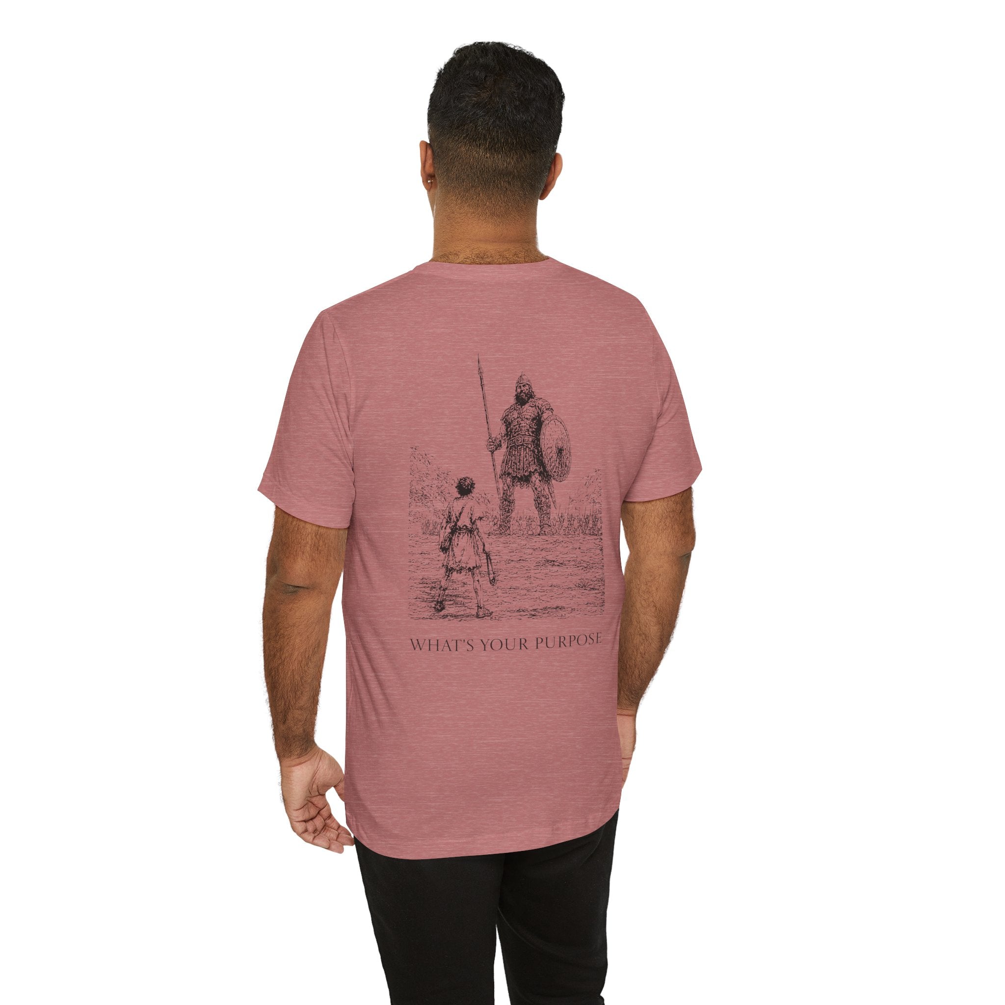 David and Goliath "What's Your Purpose" — Lightweight Tee