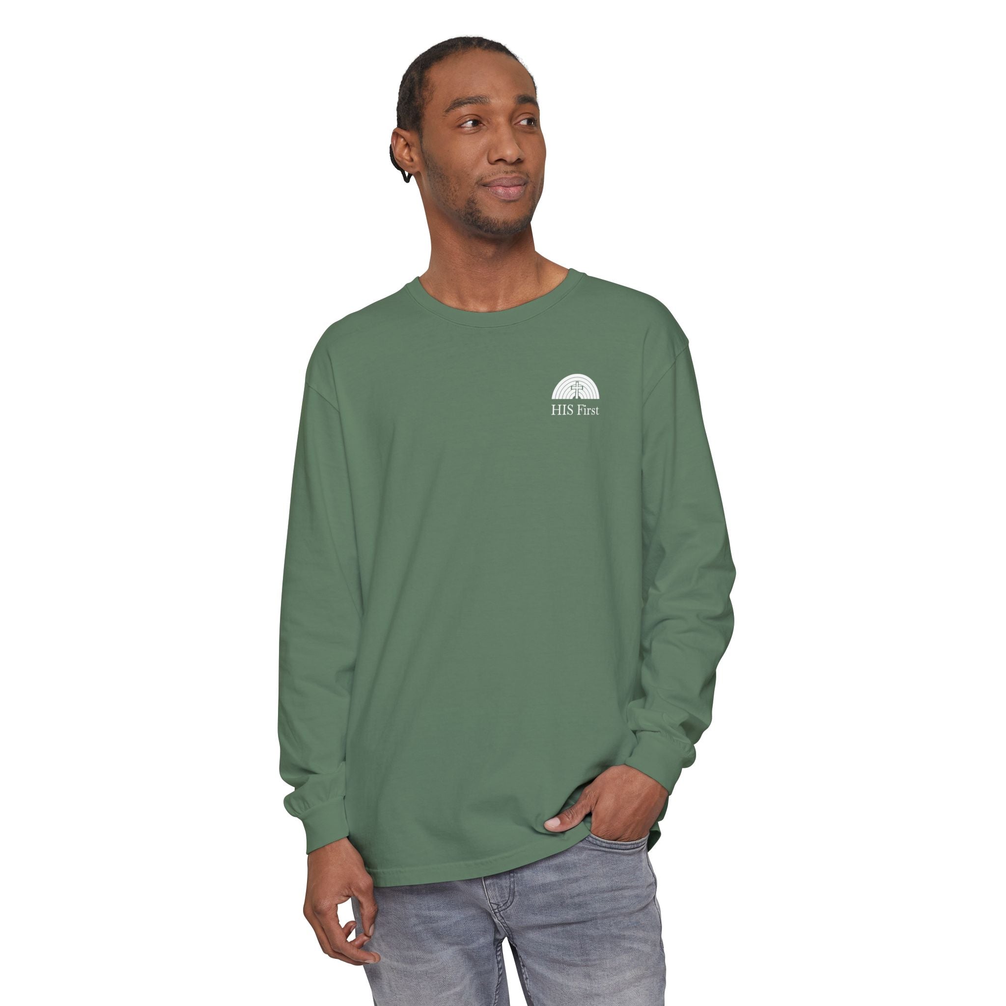 HIS First Men's Logo  - Comfort Colors