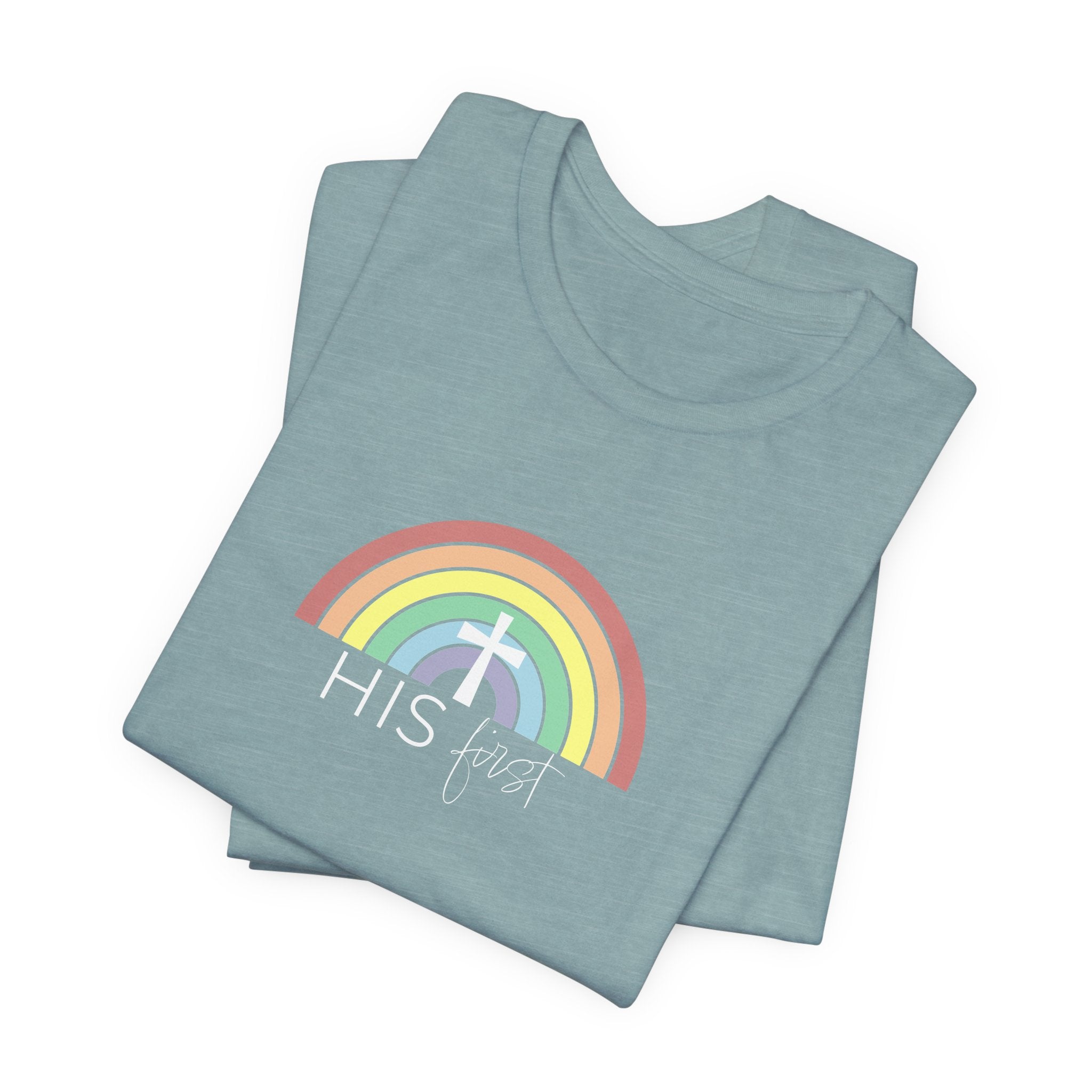 HIS First Rainbow | Relaxed Tee