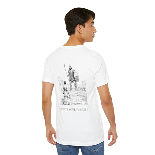David and Goliath "What's Your Purpose" — Lightweight Tee