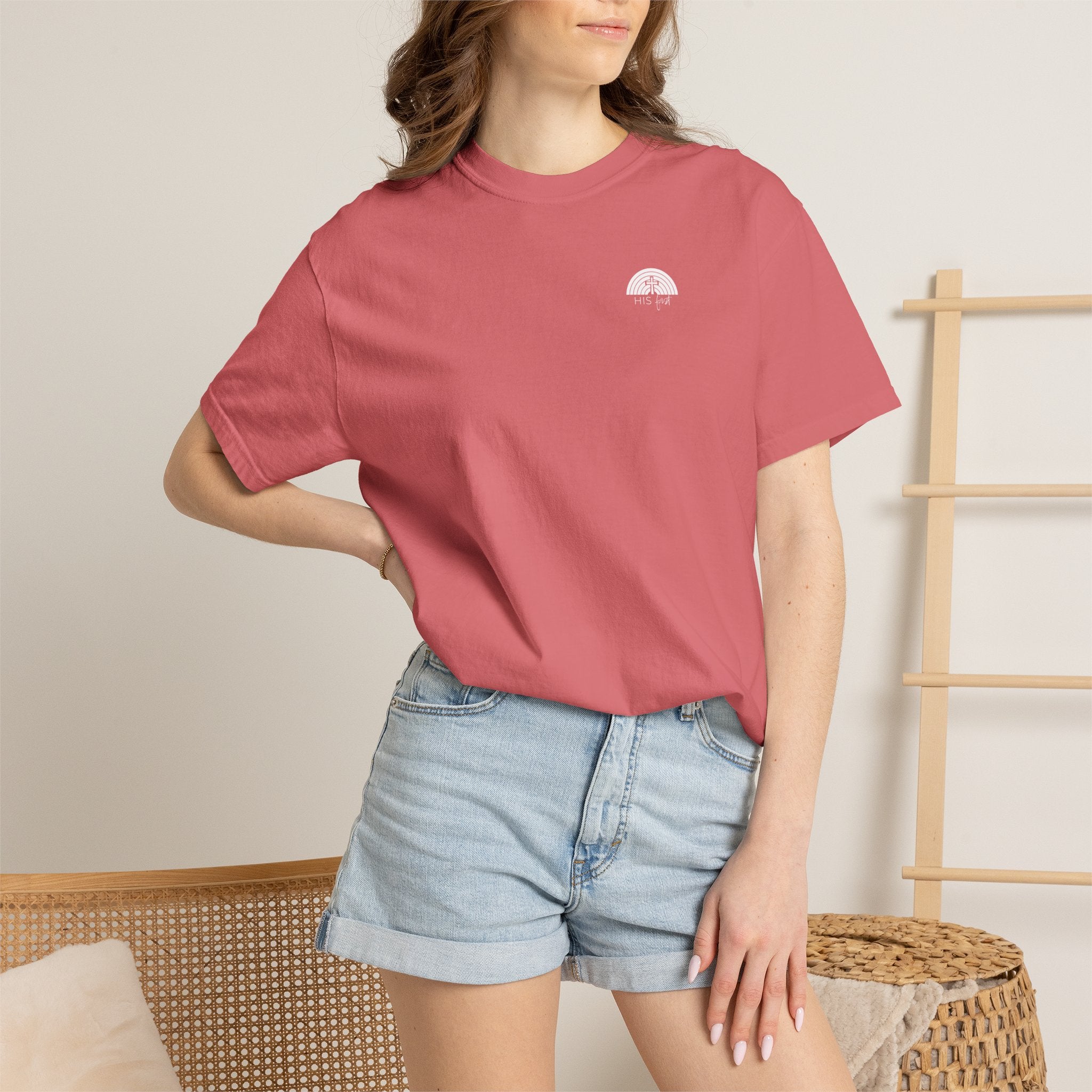 HIS First Logo | Comfort Colors T-Shirt
