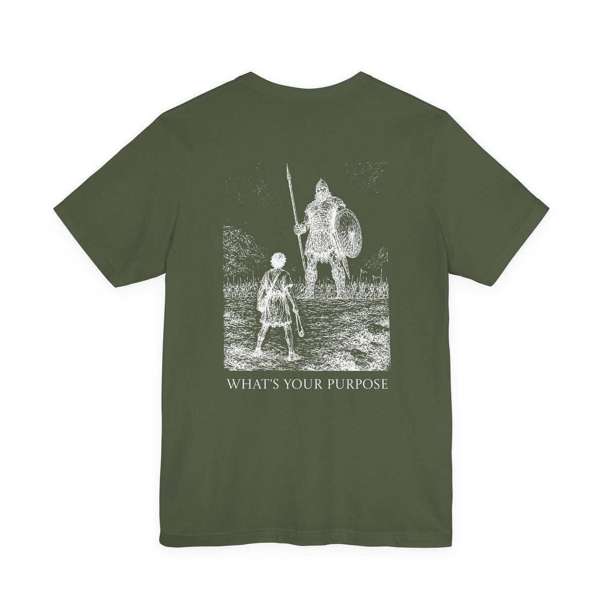 David and Goliath "What's Your Purpose" — Lightweight Tee