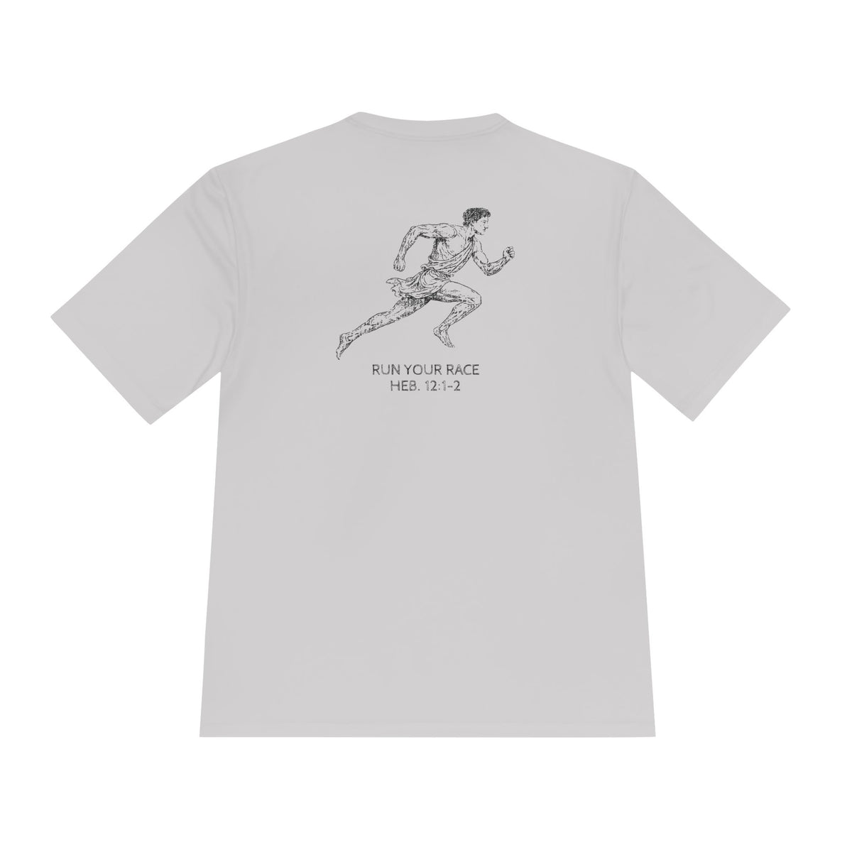 Run Your Race - Moisture‑Wicking Performance Tee