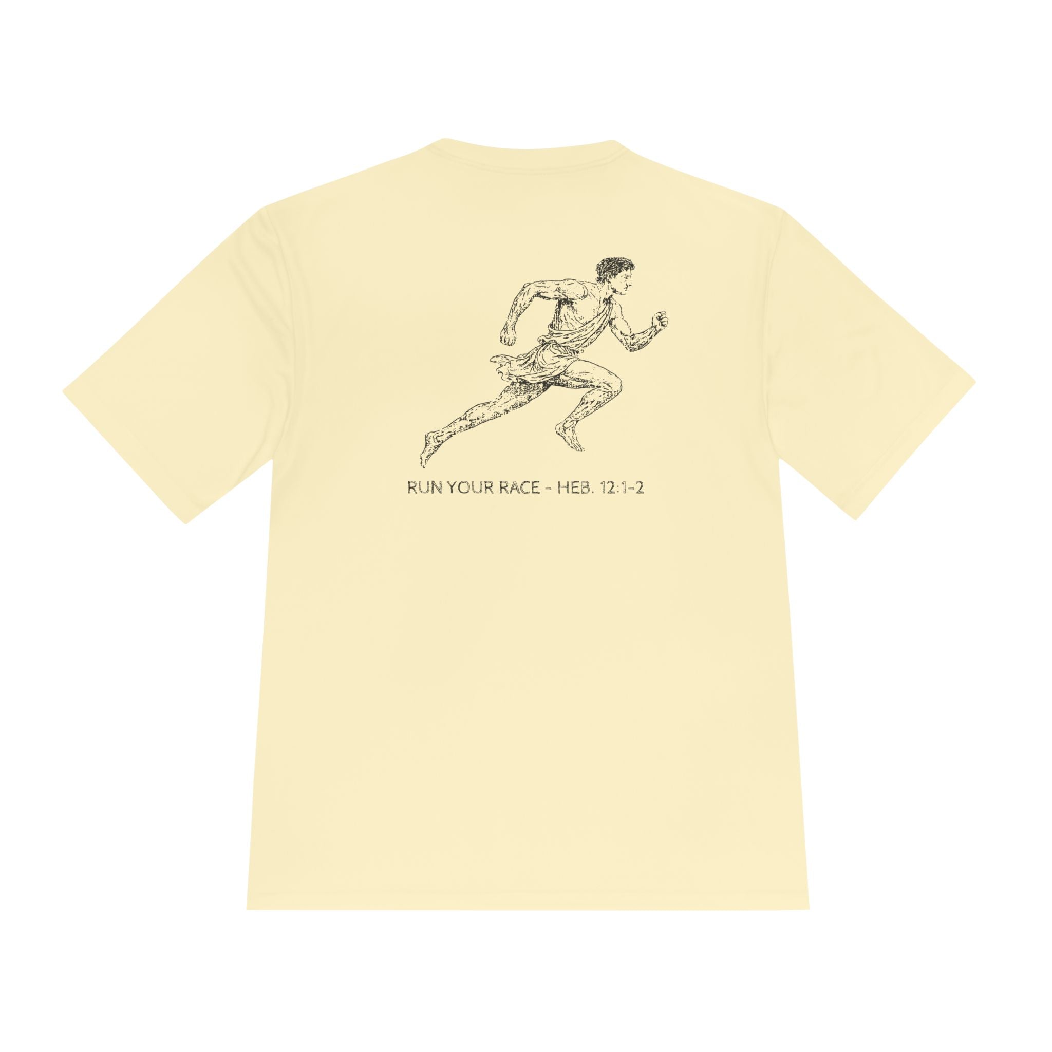 Run Your Race - Moisture‑Wicking Performance Tee