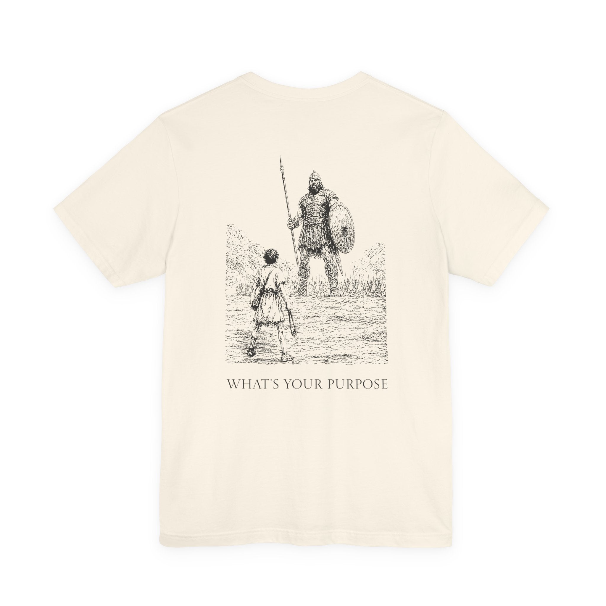 David and Goliath "What's Your Purpose" — Lightweight Tee