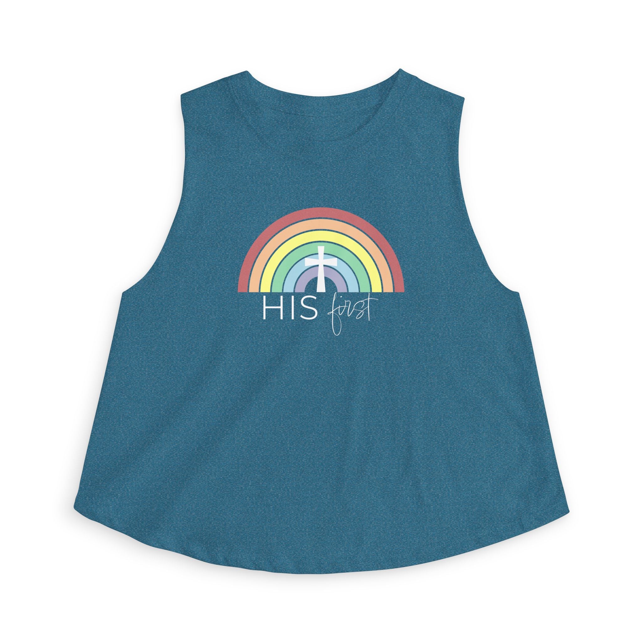 HIS First Rainbow | Women’s Crop