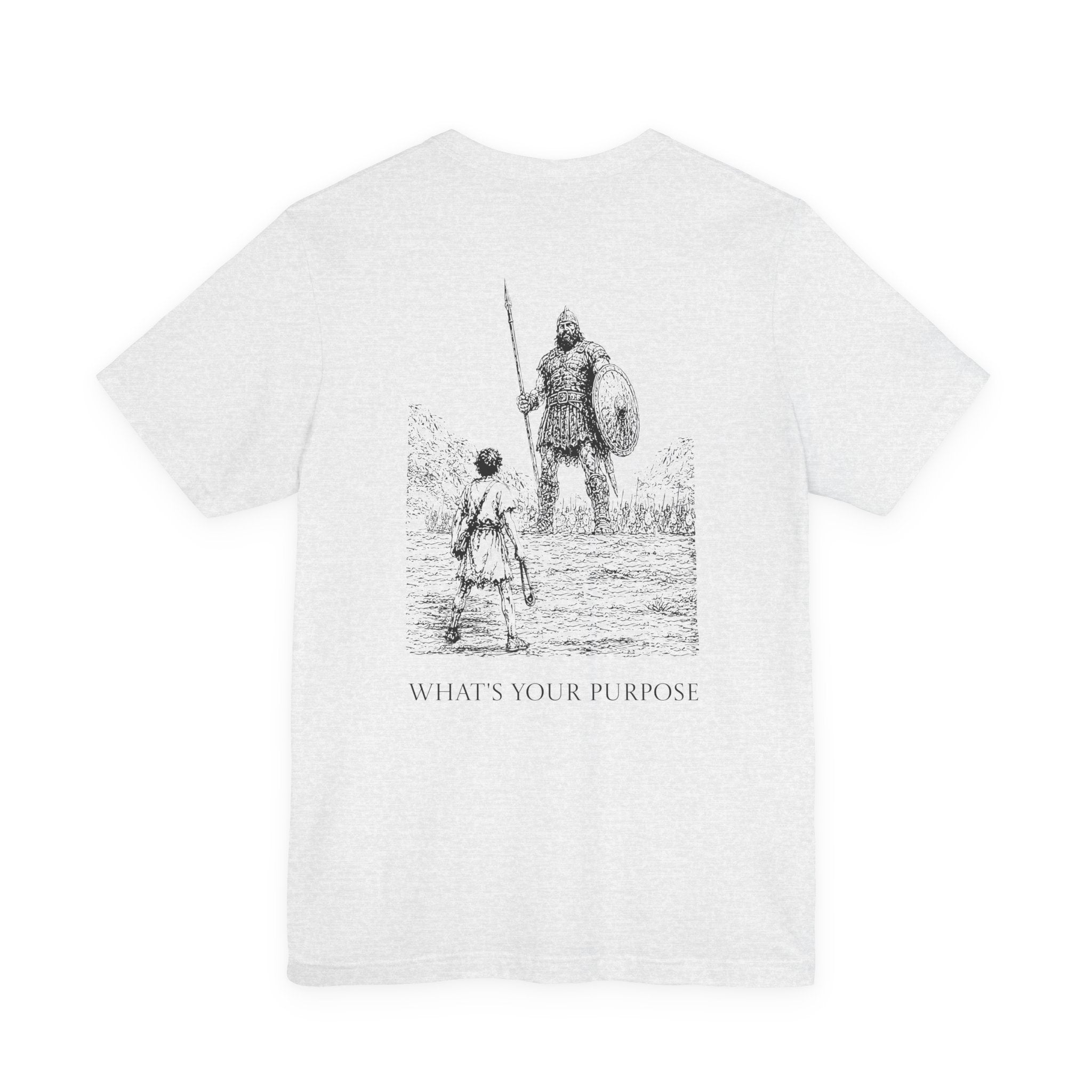 David and Goliath "What's Your Purpose" — Lightweight Tee