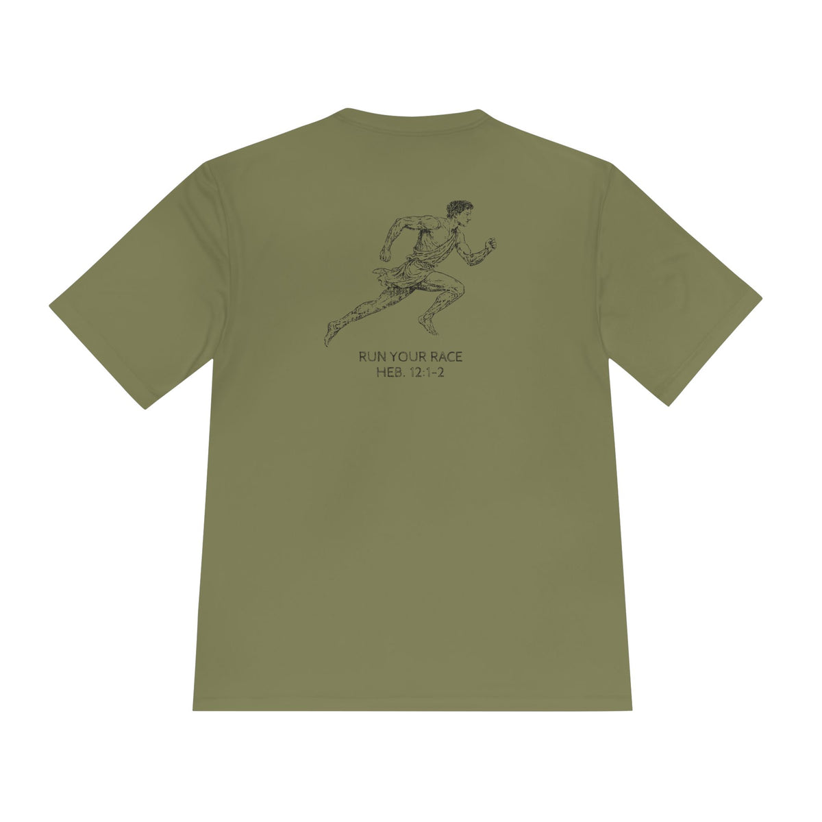 Run Your Race - Moisture‑Wicking Performance Tee