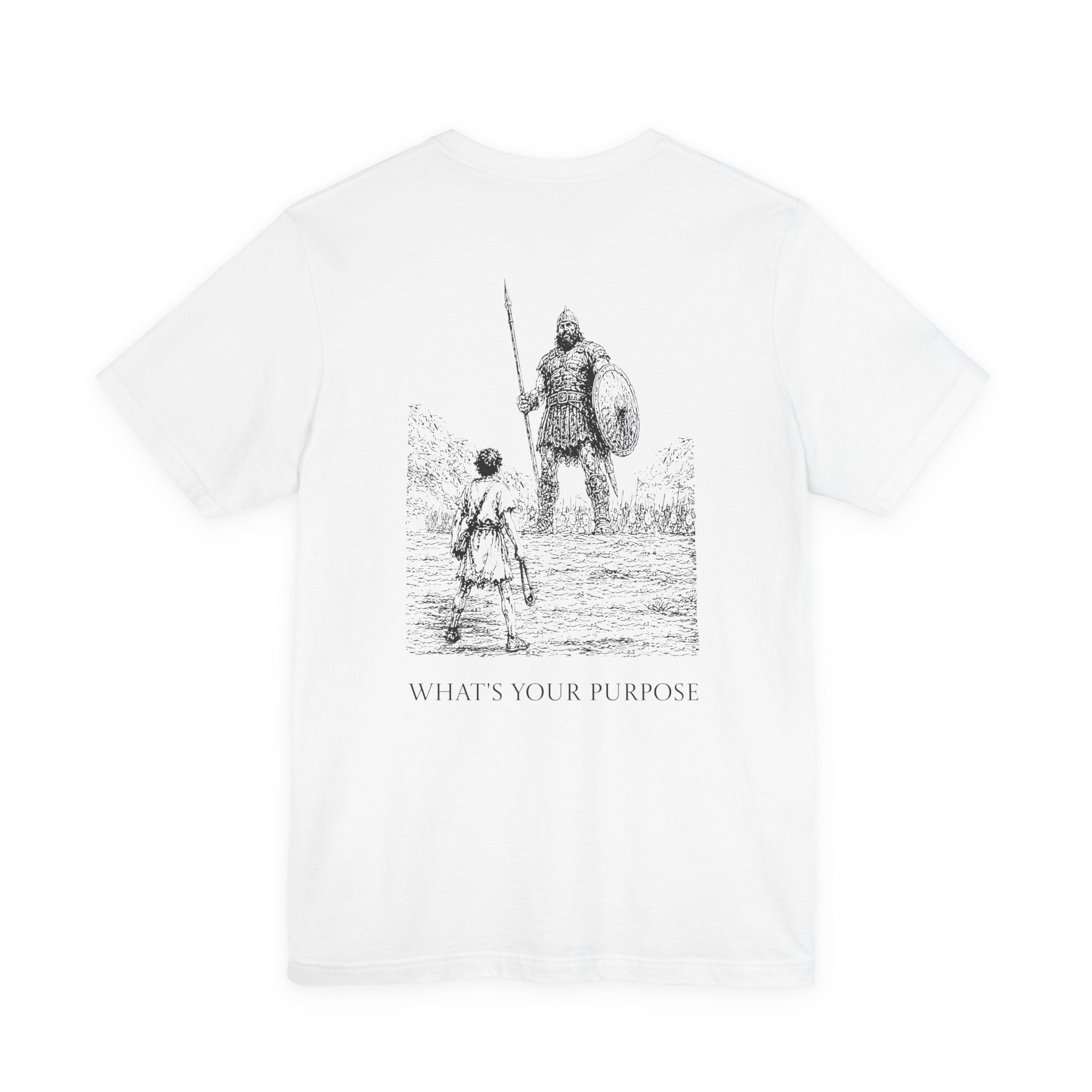 David and Goliath "What's Your Purpose" — Lightweight Tee
