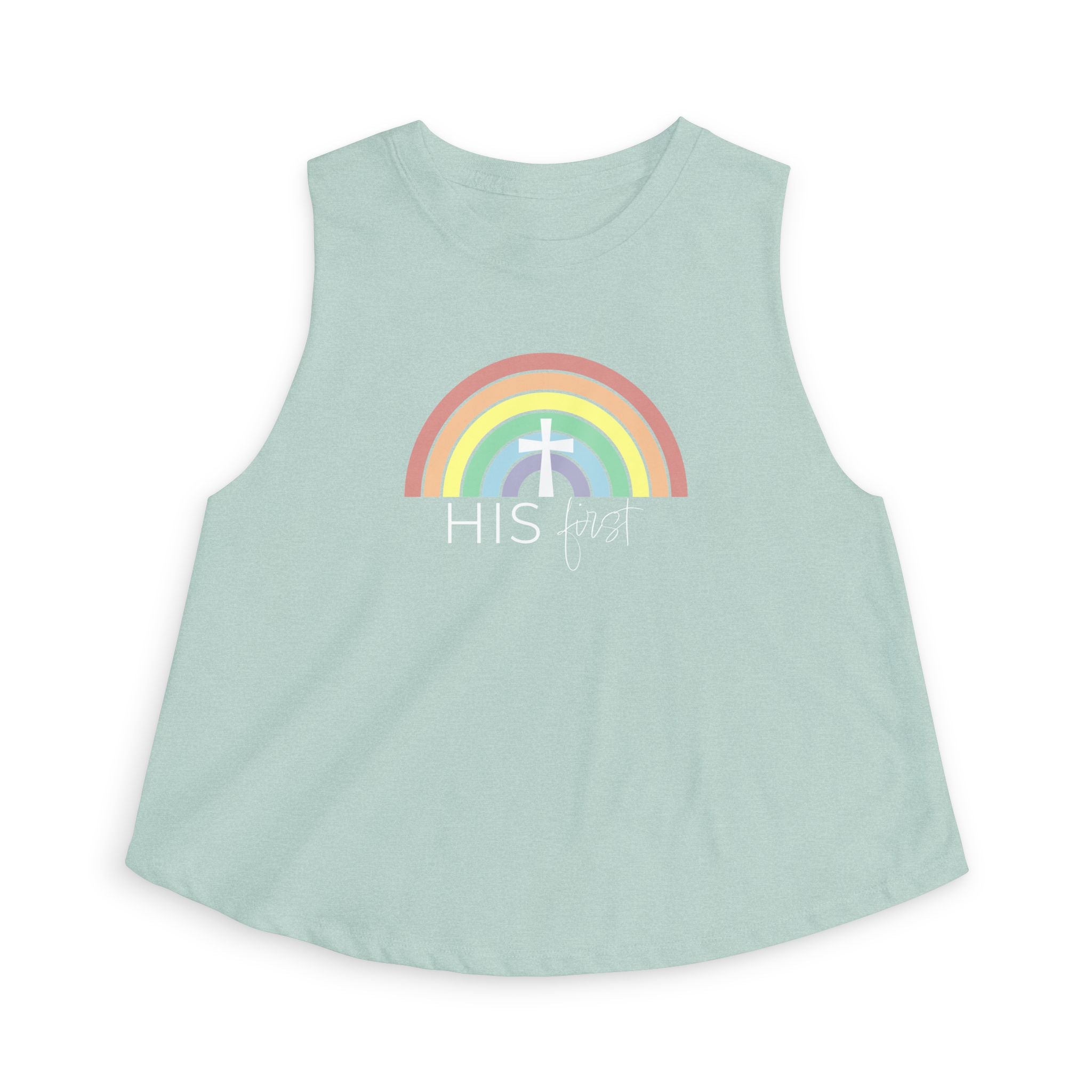 HIS First Rainbow | Women’s Crop