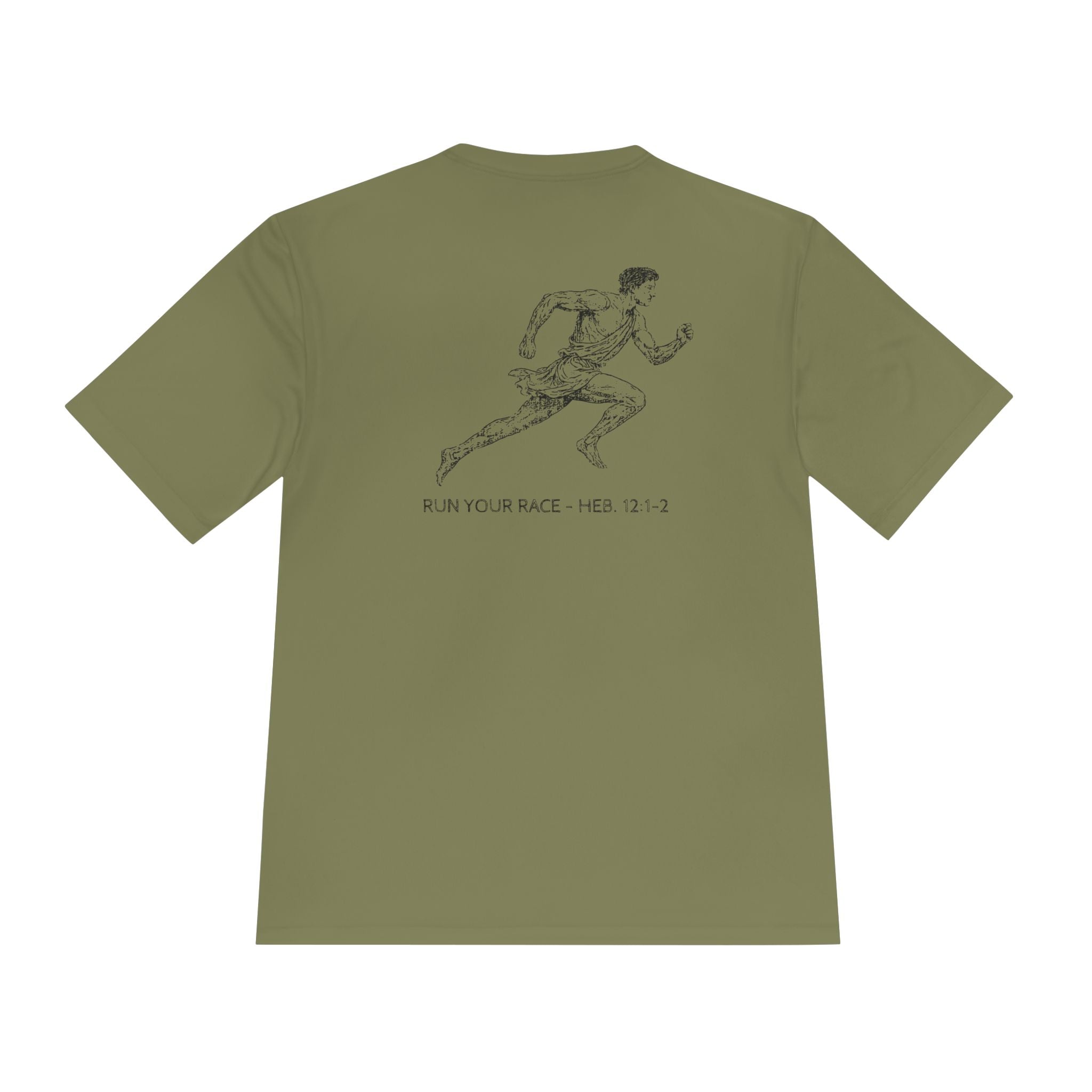 Run Your Race - Moisture‑Wicking Performance Tee
