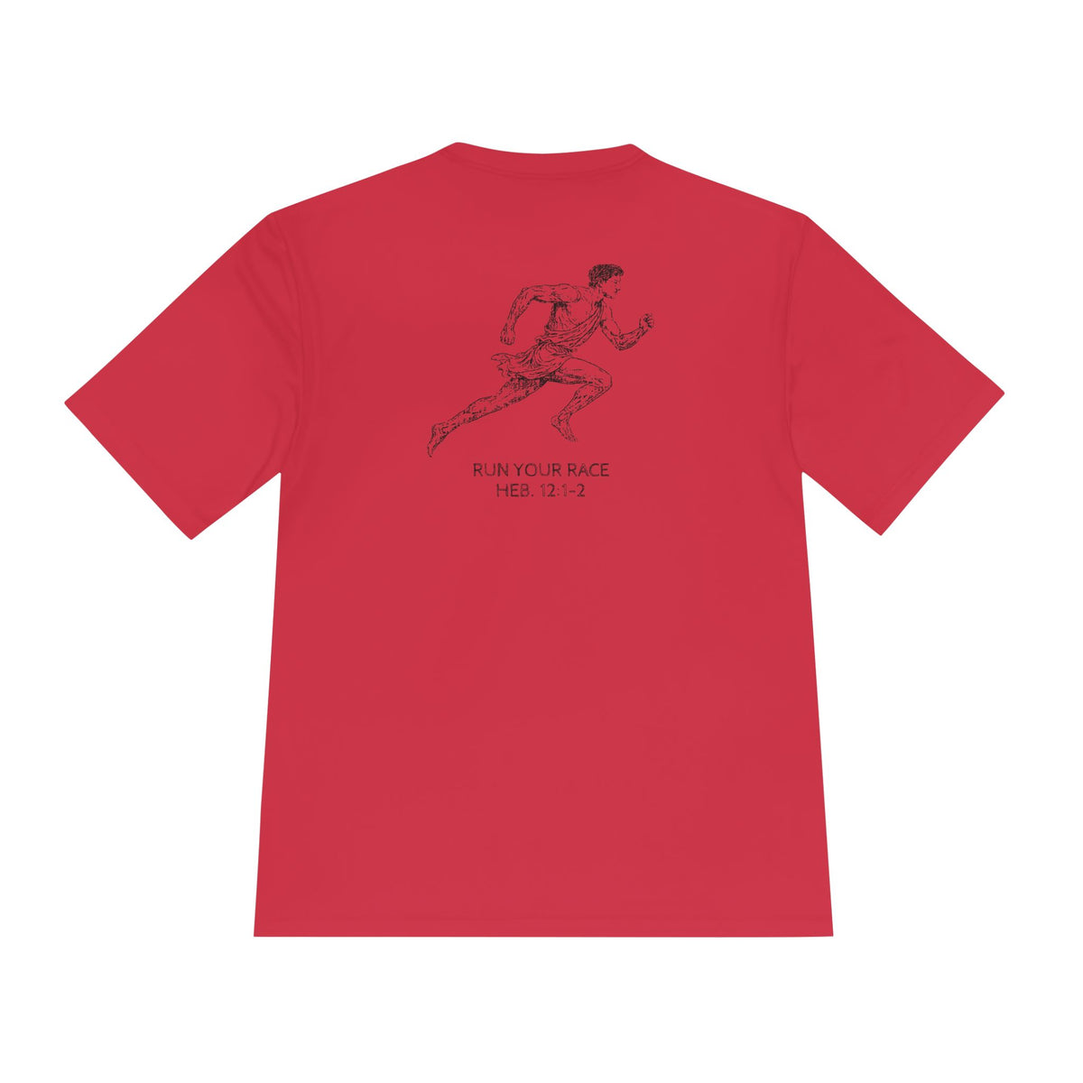 Run Your Race - Moisture‑Wicking Performance Tee