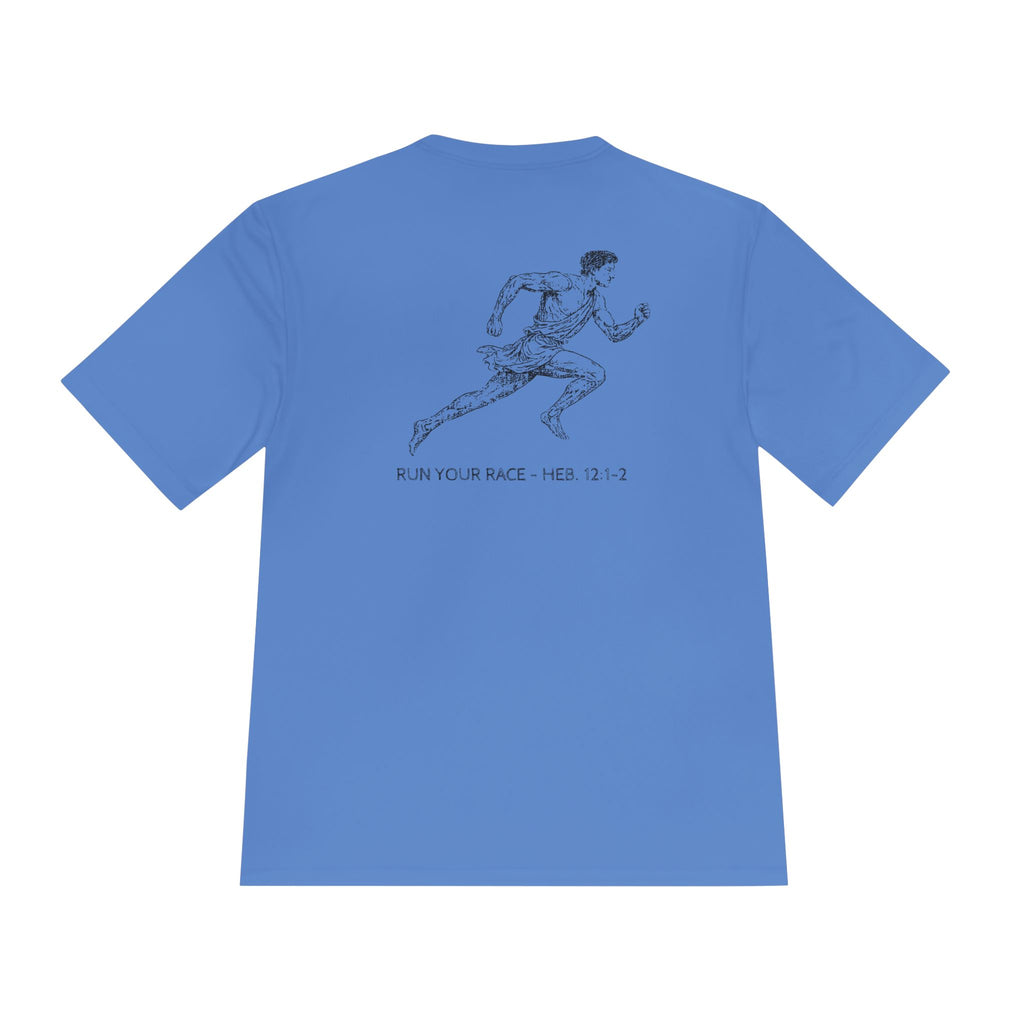 Run Your Race - Moisture‑Wicking Performance Tee